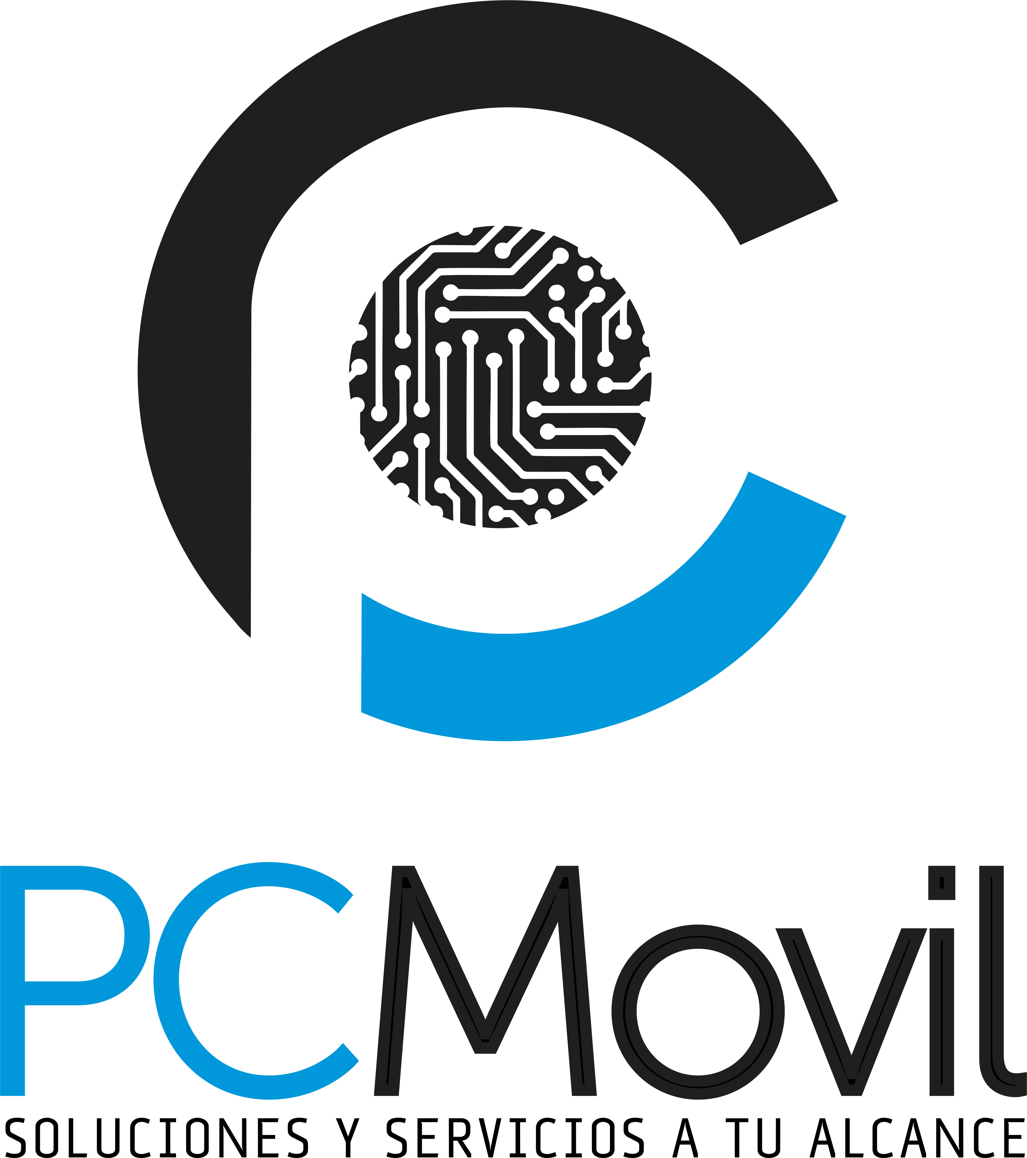 PCMovil Vertical Logo